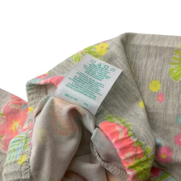 Garanimals Toddler Girls Lot Floral Tank Tops & Shorts 3Pc 5T Shirt & 4T Shorts - Picture 9 of 13